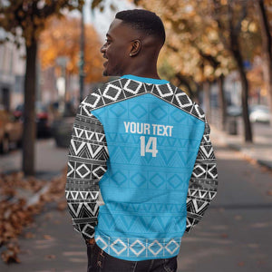 Afro Cricket Tanzania Custom Sweatshirt Go Cows Sporty African Pattern - African Pride