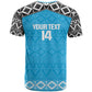 Afro Cricket Tanzania Custom T shirt Go Cows Sporty African Pattern - African Pride