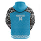 Afro Cricket Tanzania Custom Zip Hoodie Go Cows Sporty African Pattern - African Pride