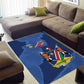 Afro Cricket Namibia Custom Area Rug Go Eagles Est 1992 - African Pride