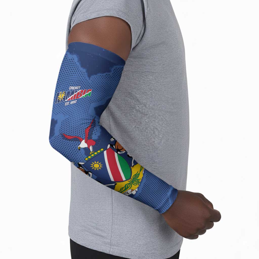 Custom Namibia Cricket Arm Sleeves Go Eagles Est 1992