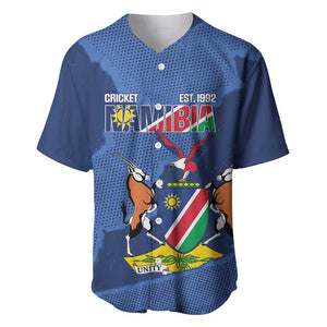 Afro Cricket Namibia Custom Baseball Jersey Go Eagles Est 1992 - African Pride
