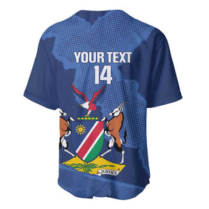 Afro Cricket Namibia Custom Baseball Jersey Go Eagles Est 1992 - African Pride