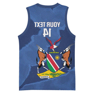 Afro Cricket Namibia Custom Basketball Jersey Go Eagles Est 1992 - African Pride