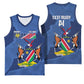 Afro Cricket Namibia Custom Basketball Jersey Go Eagles Est 1992 - African Pride