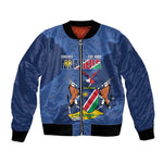 Afro Cricket Namibia Custom Bomber Jacket Go Eagles Est 1992 - African Pride