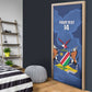 Custom Namibia Cricket Door Cover Go Eagles Est 1992