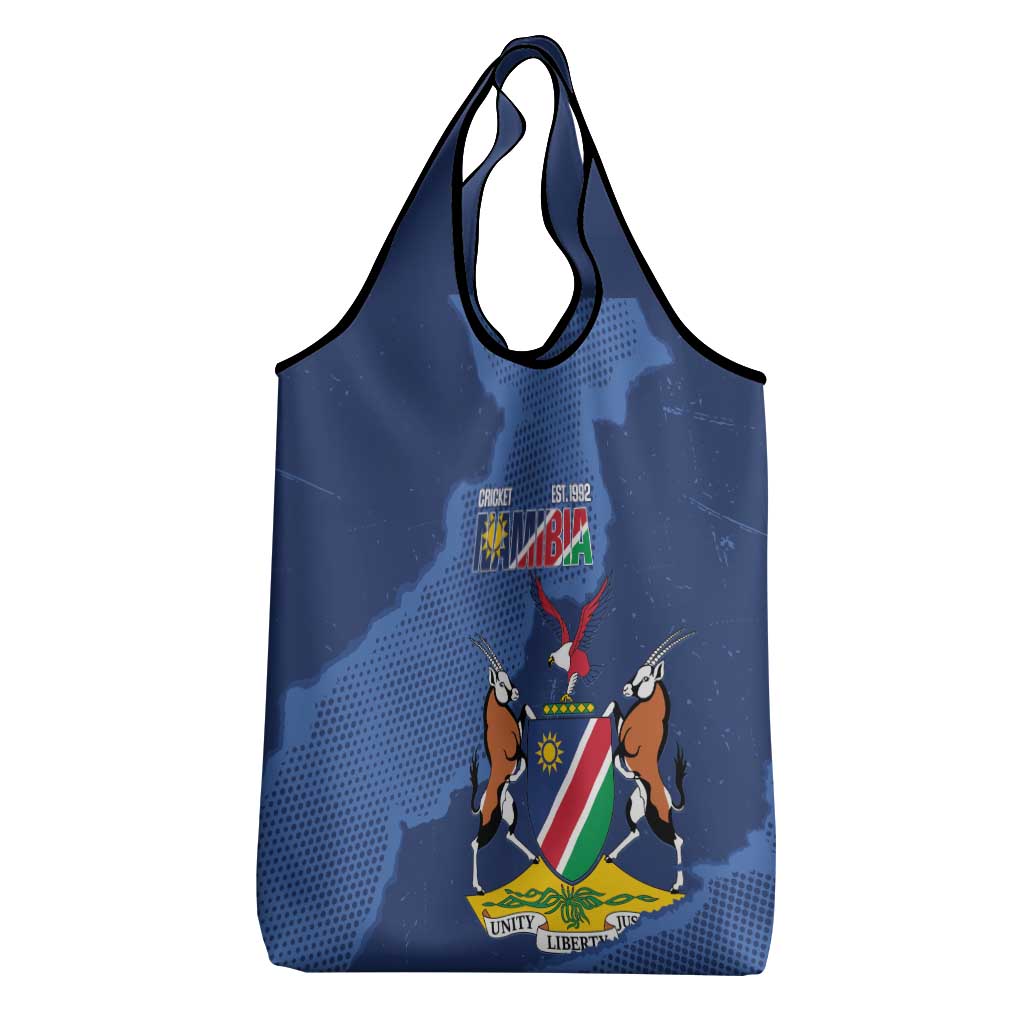 Afro Cricket Namibia Custom Grocery Bag Go Eagles Est 1992 - African Pride