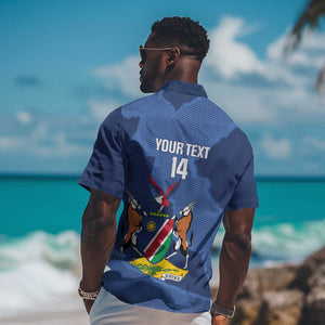 Afro Cricket Namibia Custom Hawaiian Shirt Go Eagles Est 1992 - African Pride