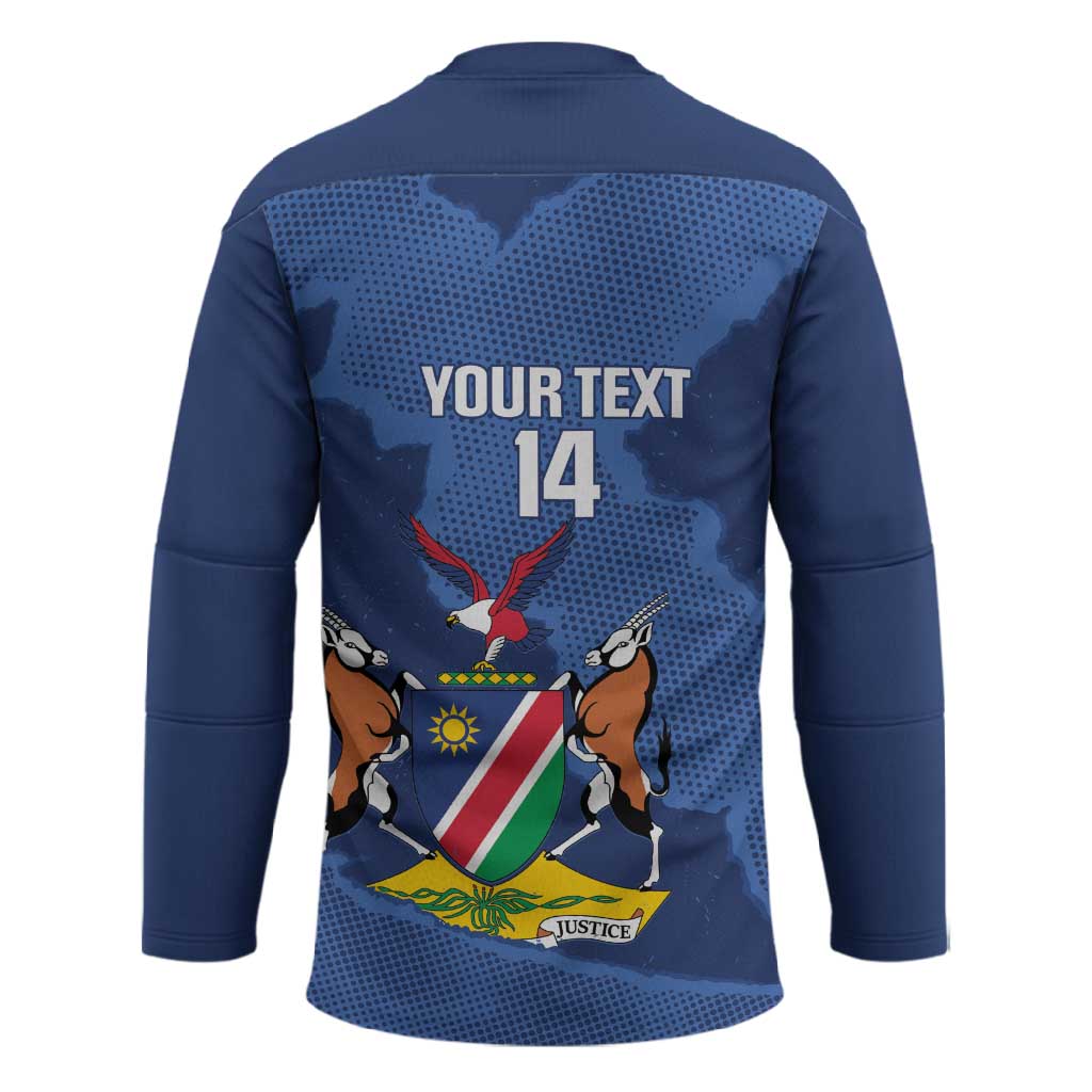 Custom Namibia Cricket Hockey Jersey Go Eagles Est 1992