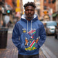 Afro Cricket Namibia Custom Hoodie Go Eagles Est 1992 - African Pride