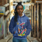 Afro Cricket Namibia Custom Hoodie Go Eagles Est 1992 - African Pride