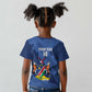 Afro Cricket Namibia Custom Kid T shirt Go Eagles Est 1992 - African Pride