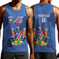 Afro Cricket Namibia Custom Men Tank Top Go Eagles Est 1992 - African Pride