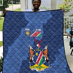 Afro Cricket Namibia Custom Quilt Go Eagles Est 1992 - African Pride