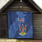 Afro Cricket Namibia Custom Quilt Go Eagles Est 1992 - African Pride