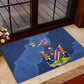 Afro Cricket Namibia Custom Rubber Doormat Go Eagles Est 1992 - African Pride