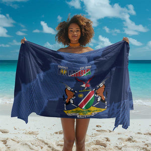 Afro Cricket Namibia Custom Sarong Go Eagles Est 1992 - African Pride