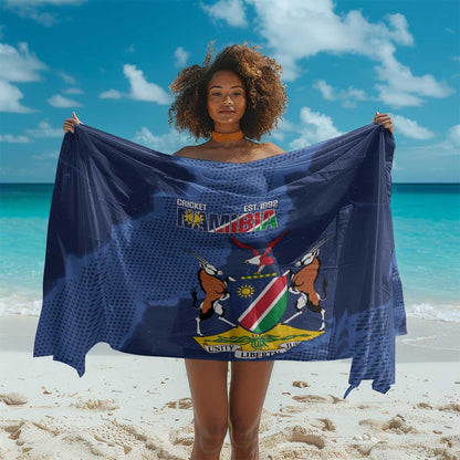 Afro Cricket Namibia Custom Sarong Go Eagles Est 1992 - African Pride