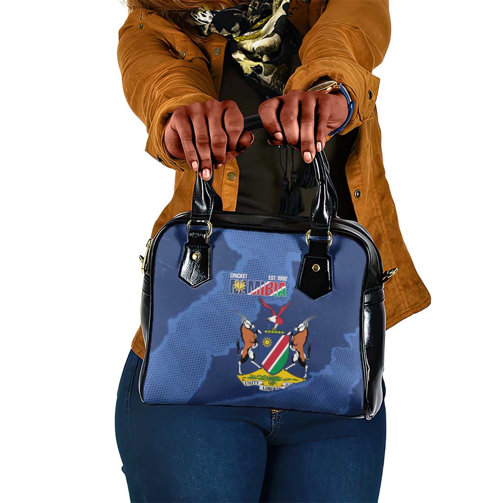 Afro Cricket Namibia Custom Shoulder Handbag Go Eagles Est 1992 - African Pride