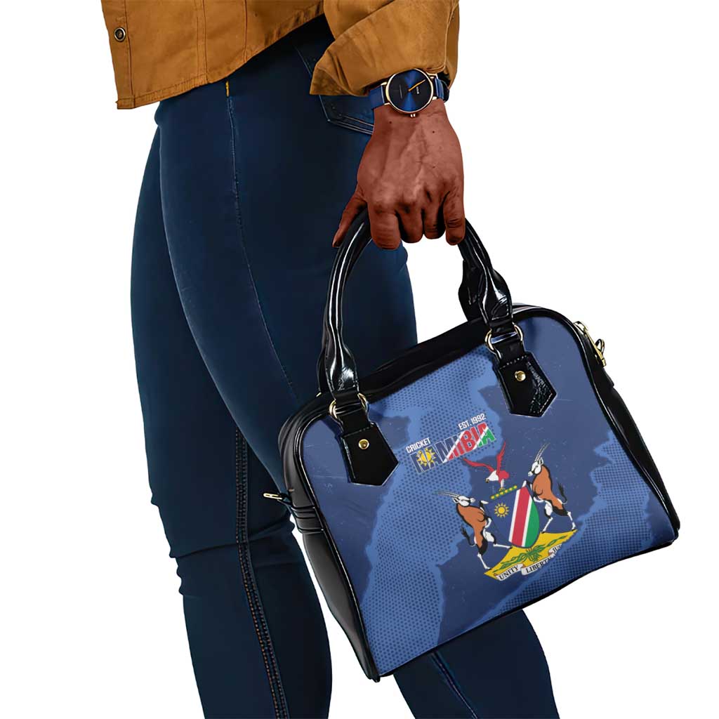 Afro Cricket Namibia Custom Shoulder Handbag Go Eagles Est 1992 - African Pride