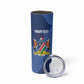 Afro Cricket Namibia Custom Skinny Tumbler Go Eagles Est 1992 - African Pride