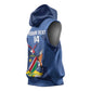 Afro Cricket Namibia Custom Sleeveless Hoodie Go Eagles Est 1992 - African Pride