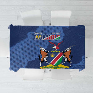 Afro Cricket Namibia Custom Tablecloth Go Eagles Est 1992 - African Pride