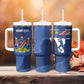 Afro Cricket Namibia Custom Tumbler With Handle Go Eagles Est 1992 - African Pride