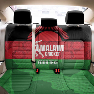 Afro Cricket Malawi Custom Back Car Seat Cover Go Champions Flag Style - African Pride