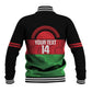 Afro Cricket Malawi Custom Baseball Jacket Go Champions Flag Style - African Pride