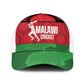 Malawi Cricket Baseball Net Cap Go Champions Flag Style - African Pride