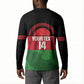 Custom Malawi Cricket Button Sweatshirt Go Champions Flag Style