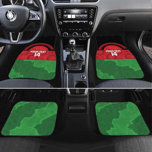 Afro Cricket Malawi Custom Car Mats Go Champions Flag Style - African Pride