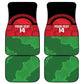 Afro Cricket Malawi Custom Car Mats Go Champions Flag Style - African Pride