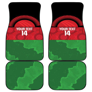 Afro Cricket Malawi Custom Car Mats Go Champions Flag Style - African Pride
