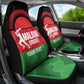 Afro Cricket Malawi Custom Car Seat Cover Go Champions Flag Style - African Pride