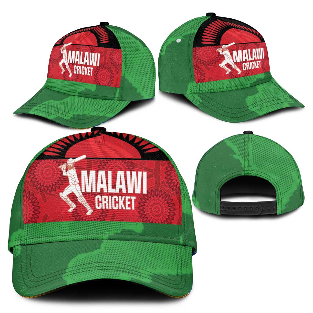 Malawi Cricket Classic Cap Go Champions Flag Style - African Pride