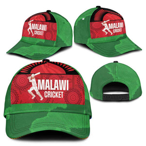 Malawi Cricket Classic Cap Go Champions Flag Style - African Pride