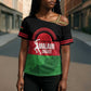 Custom Malawi Cricket Cross Shoulder Shirt Go Champions Flag Style