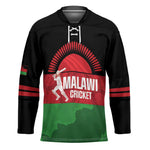 Custom Malawi Cricket Hockey Jersey Go Champions Flag Style