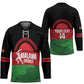 Custom Malawi Cricket Hockey Jersey Go Champions Flag Style