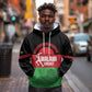 Afro Cricket Malawi Custom Hoodie Go Champions Flag Style - African Pride