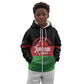 Afro Cricket Malawi Custom Kid Hoodie Go Champions Flag Style - African Pride
