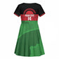 Afro Cricket Malawi Custom Kid Short Sleeve Dress Go Champions Flag Style - African Pride