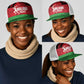 Malawi Cricket Mesh Trucker Cap Go Champions Flag Style - African Pride