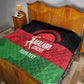 Afro Cricket Malawi Custom Quilt Go Champions Flag Style - African Pride