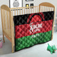 Afro Cricket Malawi Custom Quilt Go Champions Flag Style - African Pride
