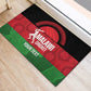 Afro Cricket Malawi Custom Rubber Doormat Go Champions Flag Style - African Pride