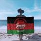 Afro Cricket Malawi Custom Sarong Go Champions Flag Style - African Pride